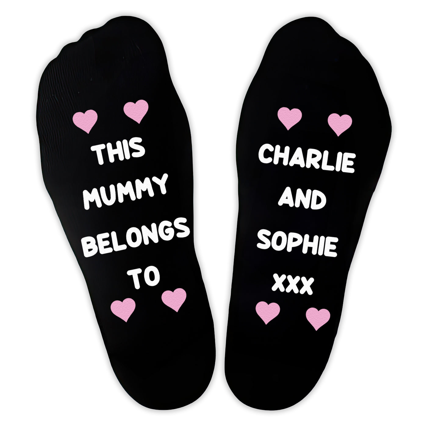 PERSONALISED This Mummy Belongs To - Printed Funny Socks