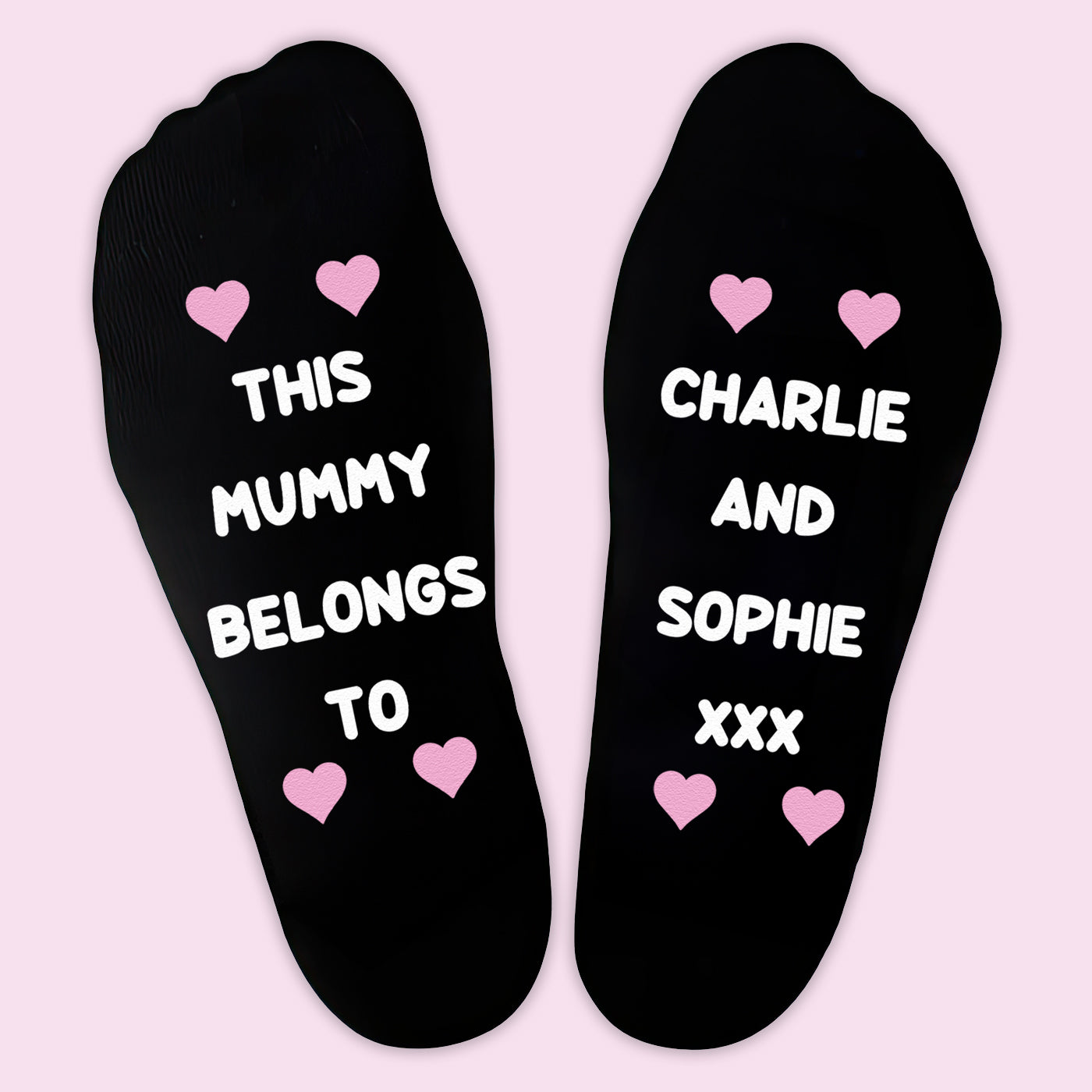 PERSONALISED This Mummy Belongs To - Printed Funny Socks