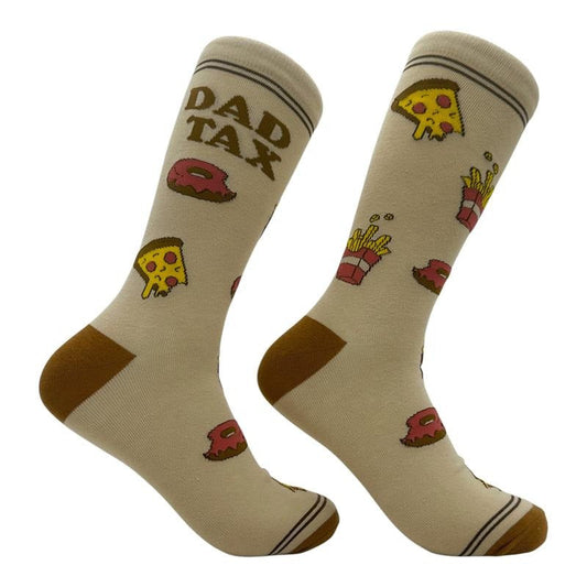 Dad Tax Socks Funny Sarcastic Novelty Footwear Funny Socks Comfortable Fitted Spandex Cotton T-Shirts, Hoodie, Sweatshirt