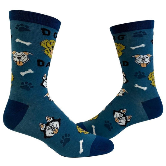 Dog Dad Socks Funny Pet Puppy Lover Footwear Funny Socks Comfortable Fitted Spandex Cotton T-Shirts, Hoodie, Sweatshirt