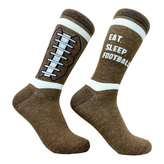 Eat Sleep Football Socks Funny Pigskin Gridiron Lovers Footwear Funny Socks Comfortable Fitted Spandex Cotton T-Shirts, Hoodie, Sweatshirt