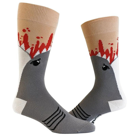 Shark Attack Socks Funny Jaws Funny Sayings Cool Gag Novelty Footware Funny Socks Comfortable Fitted Spandex Cotton T-Shirts, Hoodie, Sweatshirt