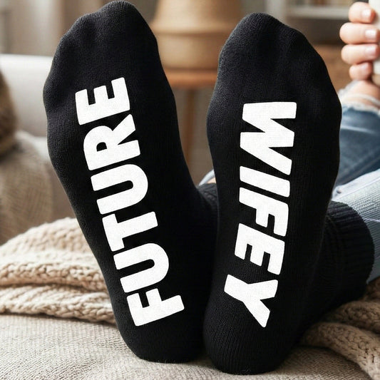 Future Wifey - Printed Funny Socks