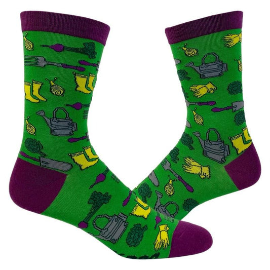 Gardening Tools Socks Funny Vegetable Gardener Novelty Footwear Funny Socks Comfortable Fitted Spandex Cotton T-Shirts, Hoodie, Sweatshirt