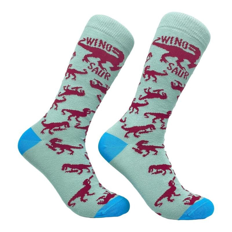 Winosaur Socks Funny Wine Lover Drinking Vintage Footwear Funny Socks Comfortable Fitted Spandex Cotton T-Shirts, Hoodie, Sweatshirt