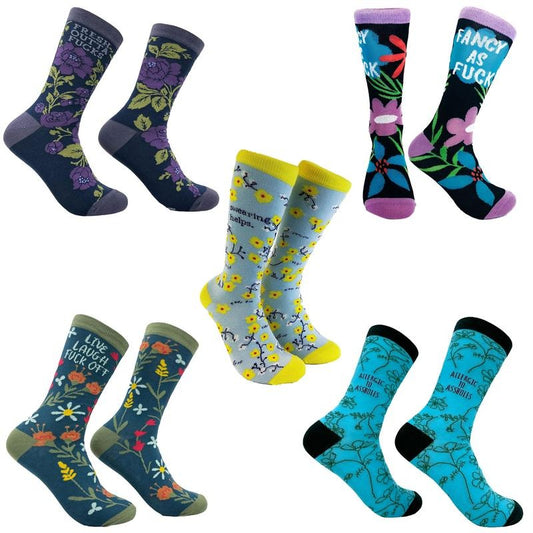 Cute Swearing Socks Bundle 5 Pack Socks Funny Graphics Funny Socks Comfortable Fitted Spandex Cotton T-Shirts, Hoodie, Sweatshirt